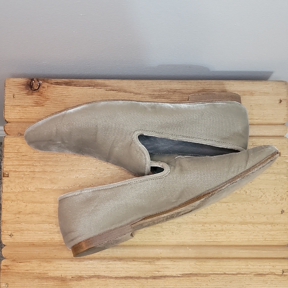 Vince Taupe Slip-On Loafers - Picture 4 of 4